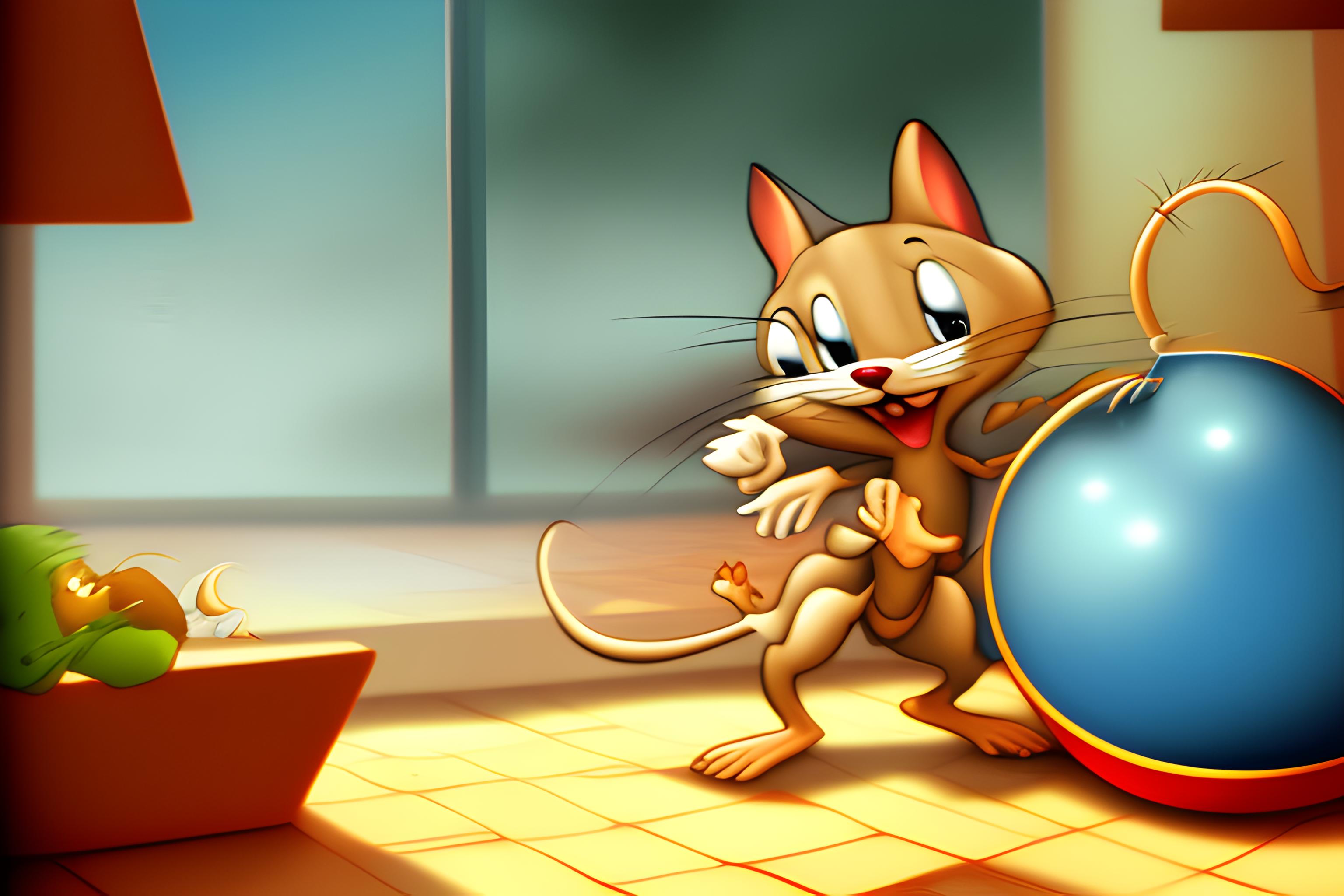 puedes hacer un fondo de pantalla de tom y jerry sentados bajo la lluvia

